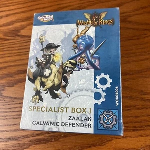 Wrath Of Kings Teknes Specialist Box 1 Zaalak Galvanic Defender Sealed NEW - Picture 1 of 2