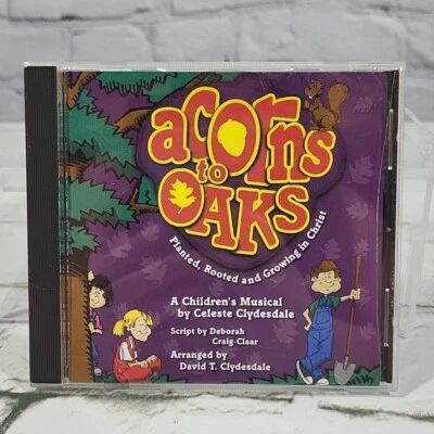 Acorns To Oaks by Celeste Clydesdale (CD, 2003) Christian Childrens Foto 1 de 3