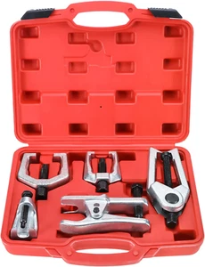 Separatore giunto sferico 5 in 1, estrattore braccio Pitman resistente, rimozione estremità tirante F - Foto 1 di 8