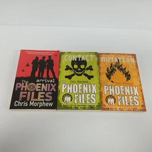 The Phoenix Files Books X3 # 1-3 Chris Morphew Contact & Mutation Paperback Book - Picture 1 of 17