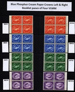 Wilding Specialist - Blauer Phosphor Creme Papier Seitlich Set Heftscheiben x 8 - Bild 1 von 2