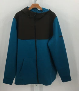 Under Armour UA Mens Unstoppable Full Zip Hood Jacket Ocean Blue XXL NWT AB8 -20 - Picture 1 of 2