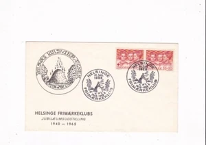 Helsinge 1965, 25ª Anv. Dinamarca SELLO CLUB CRUZ ROJA CUBIERTA POSTAL CACHÉ EN MUY BUEN ESTADO - Imagen 1 de 2