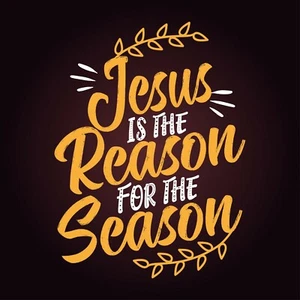 Jesus Is The Reason Iron On Transfer - T-Shirt + Light & Dark Fabrics #16 - Picture 1 of 4