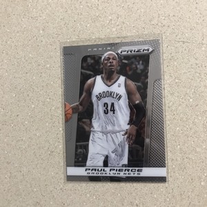 2013-14 Panini Prizm Brooklyn Nets Basketball Card #55 Paul Pierce