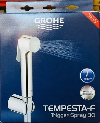 Grohe Ducha Disparador Ducha Spray Mano Manguera Soporte Bidé Shattaf Kit Set 26353 Foto 1 de 2