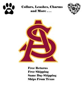 Arizona State Sun Devils für Haustiere - Halsbänder, Leinen, Bandanas, Charms und mehr - Bild 1 von 24