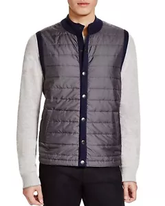 Barbour 288413 Mens Gilet Quilted Vest Navy Small - Picture 1 of 2