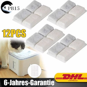Katzenbrunnen Ersatzfilter für Pet Katzen Hunde Eckig Kohlefilter Trinkbrunnen - Bild 1 von 12