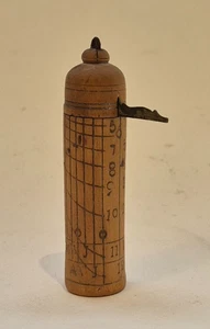 Cadran cylindrique de berger en buis, circa 1800 - Picture 1 of 5