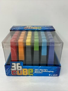 Thinkfun 36 Cube World's Most Challenging Puzzle Age 8 To Adult New Other READ - Picture 1 of 11