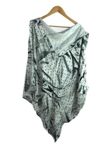 MAISON MARGIELA MM6 Vestito senza maniche 40 Poliestere WHT s32cu0127