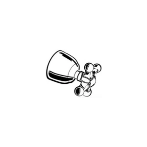 American Standard M950119-0020A Cross Handle Assembly Chrome, Enfiield - Picture 1 of 1