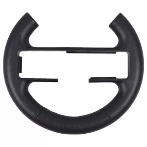 Ubisoft Thrustmaster Black Steering Wheel for Nintendo Wii - Picture 1 of 4