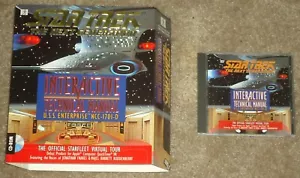 Star Trek TNG Interaktives Technisches Handbuch PC CD 1991 keine Box - Bild 1 von 3