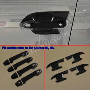 For Subaru Crosstrek 2024-2025 Black Door Handle Bowl Cover Trims Accessories - Bild 1 von 7