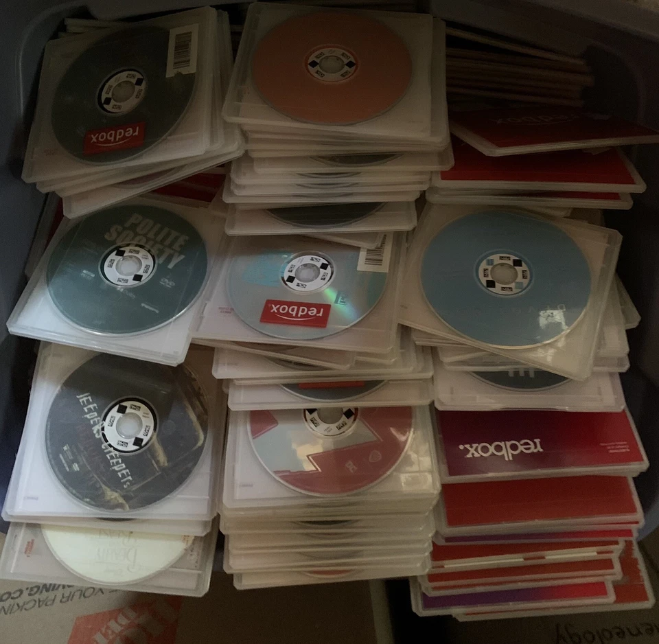 100 Different Randomly Picked Redbox Dvd & Blu-Ray Movies (No Duplicates) Lot - Image 1 of 1