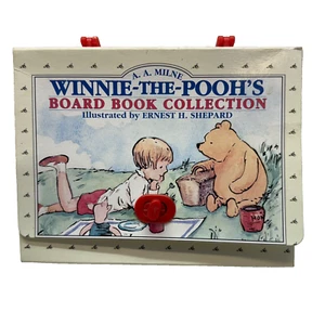 Winnie-the-Pooh's Board Book Collection Set of 4 Books Box Set - Picture 1 of 6
