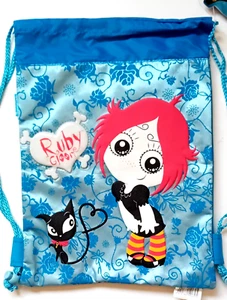 Bolso con cordón Ruby Gloom auténtico con licencia vintage nuevo - Imagen 1 de 6