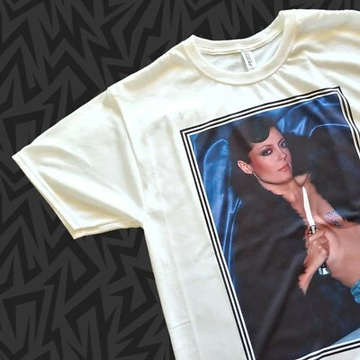 NUEVA CAMISETA SUSAN SARANDON Vintage Años 70 Imagen CRAWDADDY Revista CUCHILLO S - 2XL Foto 1 de 4