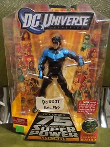 DC Universe Classics 75 Yrs of Super Power Nightwing Action Figure- SEALED #1653 - Picture 1 of 3