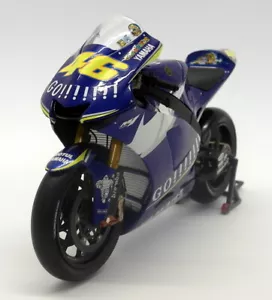 Minichamps 1/12 Scale Diecast 122 053046 Yamaha YZR-M1 Moto GP 2005 Rossi GO!!! - Picture 1 of 6