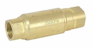 PRESSURE LIMITING CONTROL VALVE 1/2" FEMALE FEMALE 15mm WITH CHECK VALVE 350kpa - Picture 1 of 1