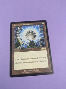 MTG Magic The Gathering: Exodus: Sphere of Resistance Rare - NM - Picture 1 of 2