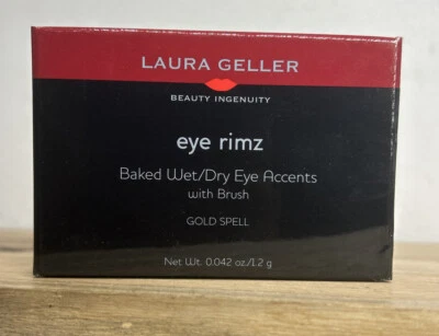 LAURA GELLER  GOLD SPELL Eye Rimz / Eyeshadow  .042 oz with EYE RIMZ brush -RARE - Image 1 of 4