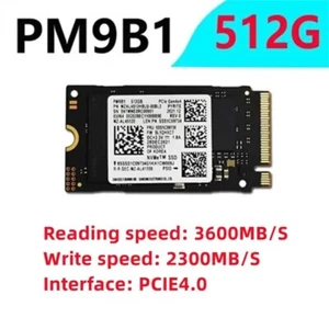 Samsung PM9B1 512GB M.2 2242 NVMe PCIe Gen 4.0x4 SSD For Dell HP Lenovo Laptop - Picture 1 of 6