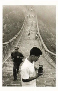 Postcard Marc Riboud, Photo "The Great Wall, Hebei Prov., China" 1971 MINT - Picture 1 of 1