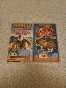 ONLY FOOLS & HORSES JOLLY BOYS OUTING AND DANGER UXD VHS PAL UK dbl Video bundle - Imagen 1 de 11