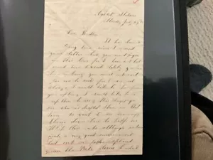Union Soldier Ltr; Horace H Tooley 123rd NYVI KIA Dallas Ga. Post Gettysburg - Picture 1 of 2