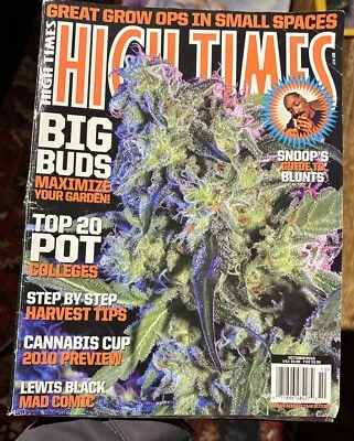 High Times Magazine Issue 417 Snoop's Guide To Blunts Oct. 2010 Top 20 Colleges  - Image 1 of 4