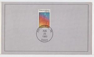 TurtlesTradingPost- Science & Industry- 1983 #2031 FDC USPS Souvenir Folder - Picture 1 of 4