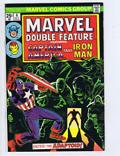 Marvel Double Feature #6 Marvel 1974 Captain America and Iron Man