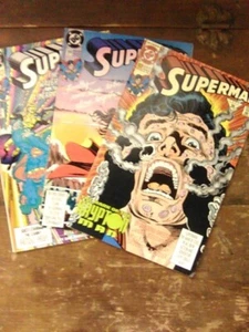 Vinrage Set Of 3 Superman Comics #57, #59 And #61 DC Comics - Picture 1 of 7