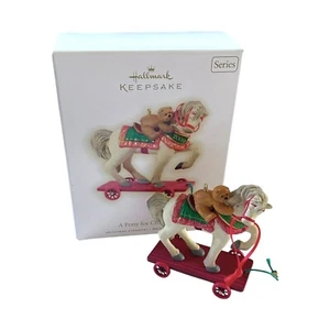 Hallmark Keepsake Ornament A Pony For Christmas 2009 Collectible - Picture 1 of 8