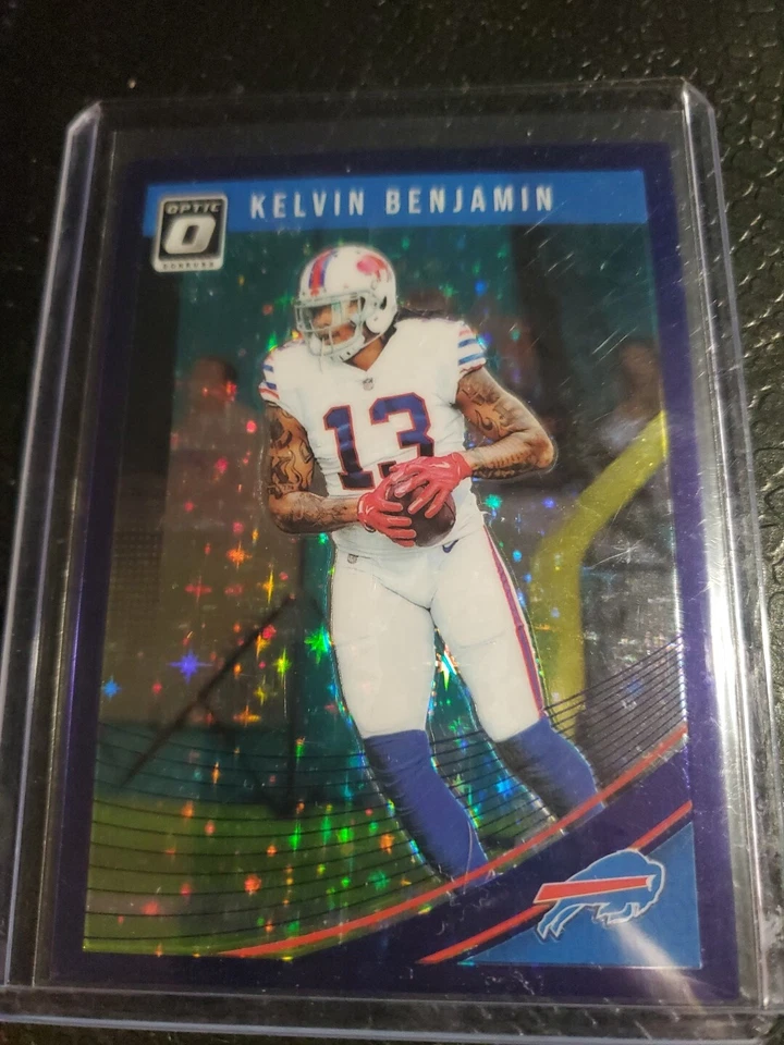 2018 Optic Kelvin Benjamin Purple Stars /25 - Image 1 of 3