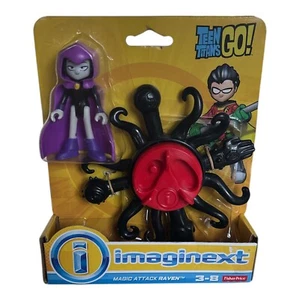 Fisher-Price Imaginext Teen Titans Go! Magic Attack Raven 2 Piece Set *New - Picture 1 of 2