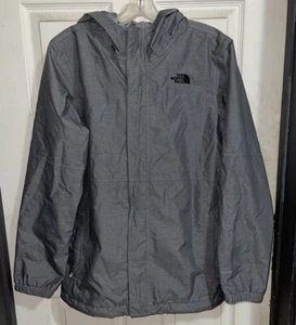 NORTH FACE Gray Dryvent Waterproof 3 in 1 Jacket Boy Youth XL 18-20 Fleece Lined - Picture 1 of 12