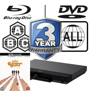 Sony Blu-ray Player UBP-X700 All Zone Free MultiRegion 4K A Clockwork Orange UHD - Picture 1 of 8