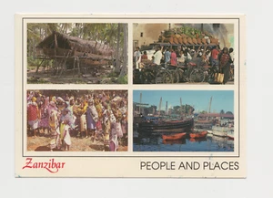 ZANZIBAR: People and Places Postcard " Life Style" Stone town NEW - Picture 1 of 1
