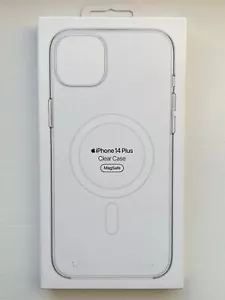 GENUINE Apple Clear Case with MagSafe for iPhone 14 Plus - CLEAR - Picture 1 of 4
