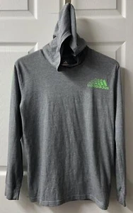 Adidas Sudadera con Capucha Niñas Grande 14/16 Gris Estampado Mangas Largas Gráfico Informal Usada en Excelente Condición - Imagen 1 de 9