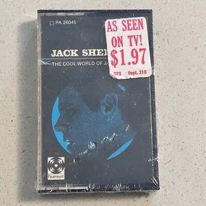 Sealed!! JACK SHELDON "The Cool World Of" Paper Label? Cassette Tape RARE JAZZ - Picture 1 of 6