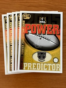 2005 POWER SERIES PREDICTOR CARDS - Picture 1 of 6