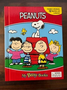 Peanuts My Busy Books Bilderbuch 12 Figuren & Spielmatte NEU - Bild 1 von 5