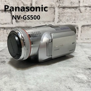 Panasonic NV-GS500 MiniDV handheld standard definition USB FireWire Japan silver - Picture 1 of 12