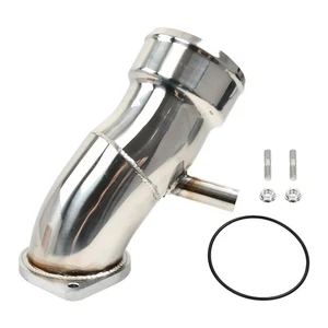 Polished 3.5" Turbo Intake Horn Kit For 2020-2024 GM 6.6 6.6L L5P Duramax Diesel - Picture 1 of 8